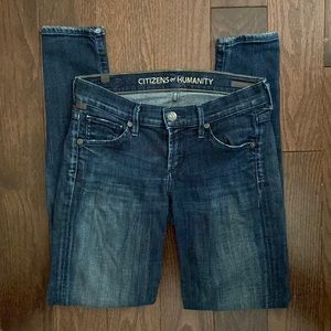 Citizens of Humanity skinny ankle denim jeans
